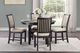 Mazin Furniture Asher Beige/Black Dining Room Side Chair-2