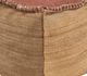 Surya Tonga Camel/Burnt Orange Ottoman-1