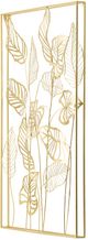 A & B Home Gold Banana Leaf Wall Decor-1