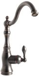 ZLINE Rembrandt Oil Rubbed Bronze Single Handle Kitchen Faucet and Side Sprayer-1
