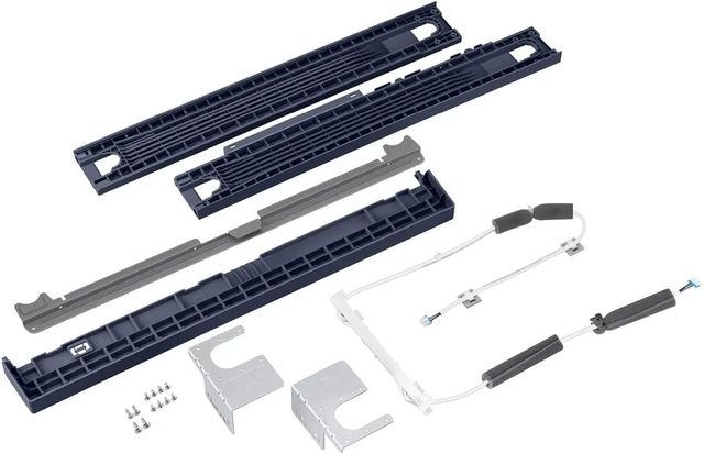 Samsung Bespoke Brushed Navy Heat Pump Stacking & MultiControl™ Combo Kit-0