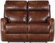 Hooker® Furniture MS Harlan Carrington Walnut Power Reclining Loveseat with Power Headrest-2