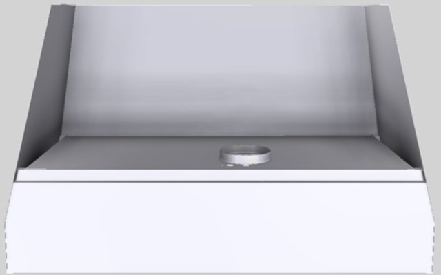 Vent-A-Hood® Designer Series 48" White Wall Mounted Range Hood-2