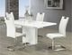 Mazin Furniture Standa 5-Piece White Dining Set-1