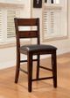 Furniture of America® Dickinson II 9-Piece Dark Cherry Counter Height Dinner Table Set-2