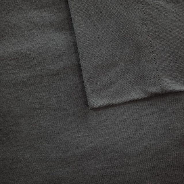 Olliix by Intelligent Design Dark Grey Queen Cotton Blend Jersey Knit All Season Sheet Set-1