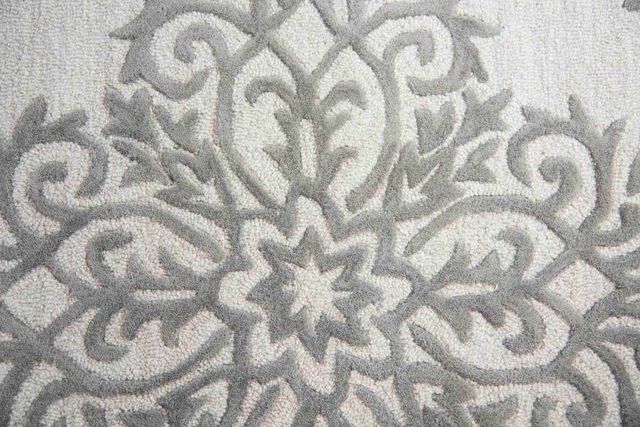 Rizzy Home Opulent Gray 5'x8' Rectangular Rug-4