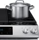 Samsung 30" Fingerprint Resistant Stainless Steel Front Control Slide-In Gas Range-3