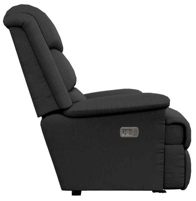 La-Z-Boy® Astor Charcoal Power Wall Recliner with Headrest and Lumbar-2