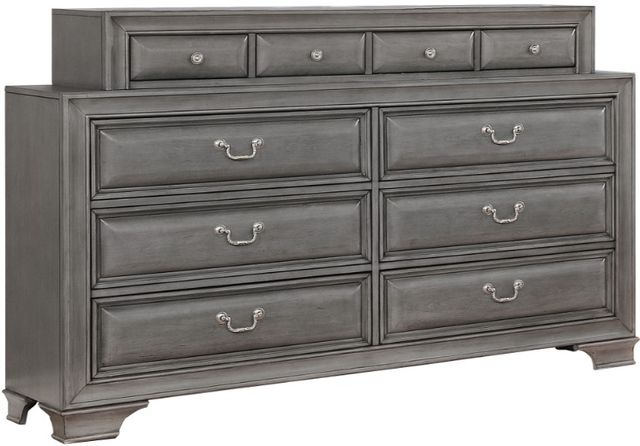 Mazin Furniture Milton Grey Dresser-0