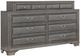 Mazin Furniture Milton Grey Dresser-0