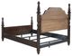Coaster® Andover Dark Oak California King Poster Bed-2