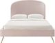 TOV Furniture Vivi Blush Velvet Queen Bed-2