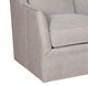King Hickory Customizable Grayson Leather Swivel Glider-1