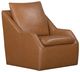 Parker House® Asher Steamboat Ecru Swivel Accent Chair-0