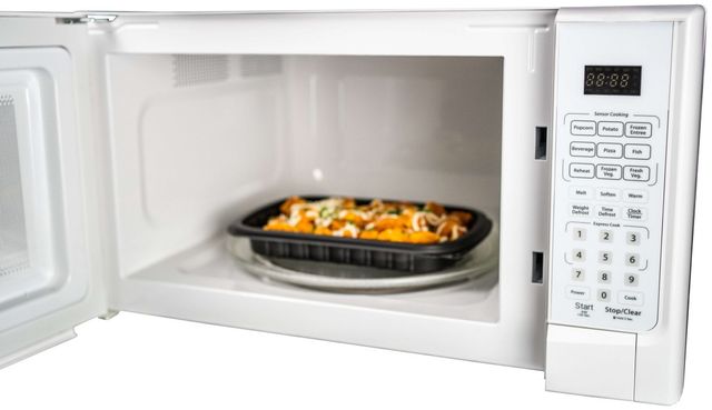 Danby® Designer 1.4 Cu. Ft. White Countertop Microwave-6