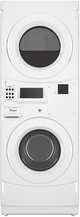 Whirlpool® Commercial 3.1 Cu. Ft. Washer, 6.7 Cu. Ft. Dryer White Stack Laundry-0