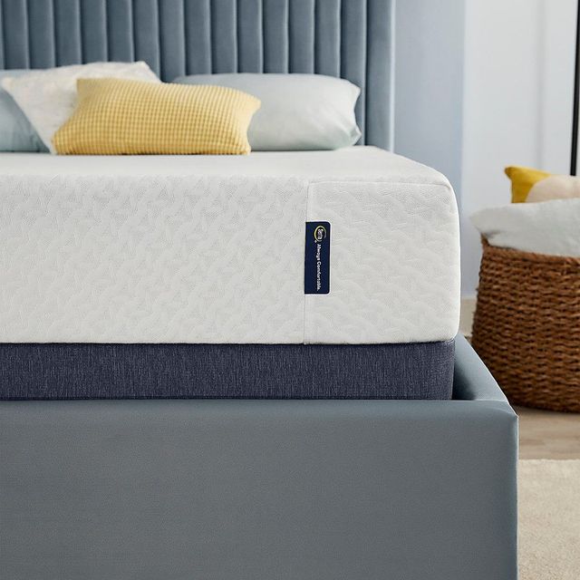 Serta® Sheer Slumber™ Gel Memory Foam Medium Firm Tight Top Queen Mattress in a Box-6