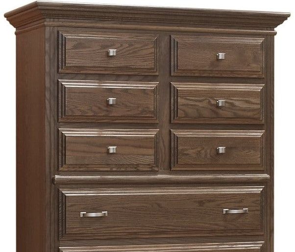 Wolfcraft Furniture McKinley Brown 9-Drawer Chest-2