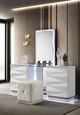 Furniture of America® Prisma White Vanity Stool-2