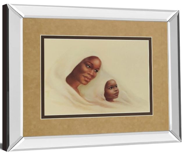 Classy Art Two Generations Mirror Framed Wall Art-0