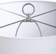Uttermost® Cyprien Rustic Gray/Crackled Gloss White Table Lamp-5