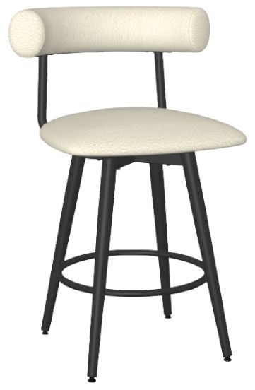 Amisco Customizable Barbara Swivel Bar Stool-0