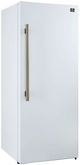 FORNO® Maderno Series Espresso 32" 13.6 Cu. Ft. White and Antique Brass Built In Right Hinge Convertible Refrigerator/Freezer-3