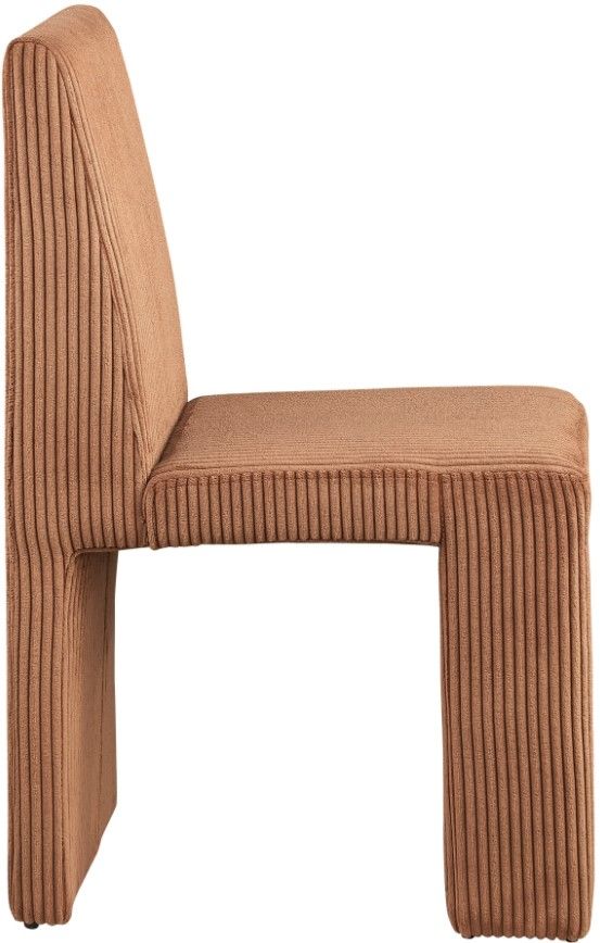 Meridian Furniture Benson Saddle Upholstered Dining Side Chair-2