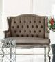 A & B Home Hudson Heritage Beige Loveseat -1