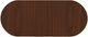 Mavin Customizable 38" Oval Extendable Dining Table with 18" Leaf-3