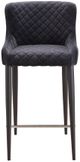 Moe's Home Collection Etta Dark Grey Counter Stool-0