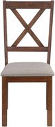 Monarch Specialties Inc. 2-Piece Brown/Walnut Side Chair Set-2