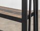 International Furniture Direct Loft Brown Gray Bookcase-4