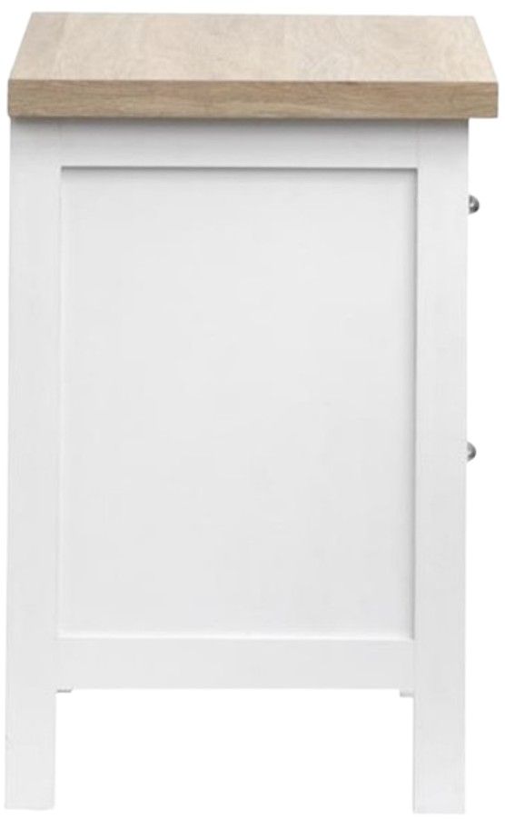 Magnussen Home® Windmill Harbour White Whisp/Sand Nightstand-3