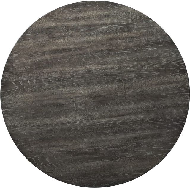 Signature Design by Ashley® Nelling Dark Brown Dining Room Table with White Base-1