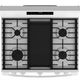 GE® 500 Series 30" White Freestanding Gas Range-3