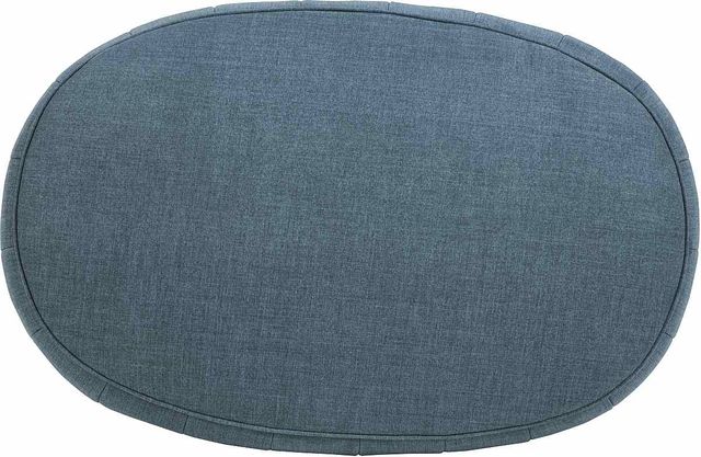 Signature Design by Ashley® Hollyann Blue Oversized Accent Ottoman-2