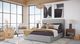Modus Furniture Olivia Pewter Queen Platform Bed-1