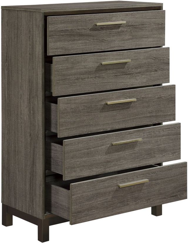 Homelegance® Vestavia Antique Gray/Dark Brown Chest-3