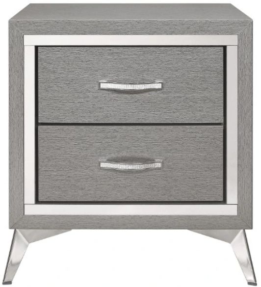New Classic® Home Furnishings Huxley Gray Nightstand-2