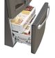 GE® 36" 22.1 Cu. Ft. Fingerprint Resistant Slate Counter Depth French Door Refrigerator-4