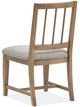 Magnussen Home® Lindon Belgian Wheat/Gray Dining Side Chair with Upholstered Seat-4