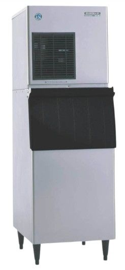 Hoshizaki Cubelet 22" 412 lb. Stainless Steel Air-Cooled Modular Icemaker-1