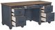 Legends Home Americana Corduroy Blue Executive Desk-3