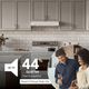 Broan® Alta 1 Series 30" White Under Cabinet Range Hood-4