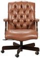 Fairfield® Customizable Pelle Provisions Stanford Office Swivel Chair-1