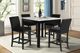 New Classic® Home Furnishings Celeste 5-Piece Black Counter Dining Set-1