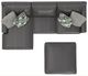 Jackson Furniture Minori 3-Piece Steel Left-Arm Facing Sectional with Ottoman-5