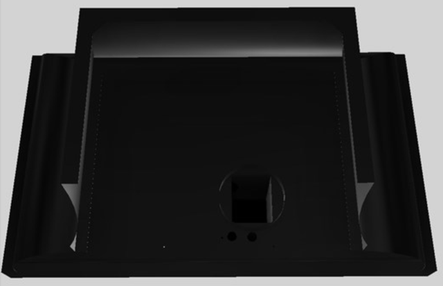 Vent-A-Hood® Designer Series 42" Black Wall Mounted Range Hood-2